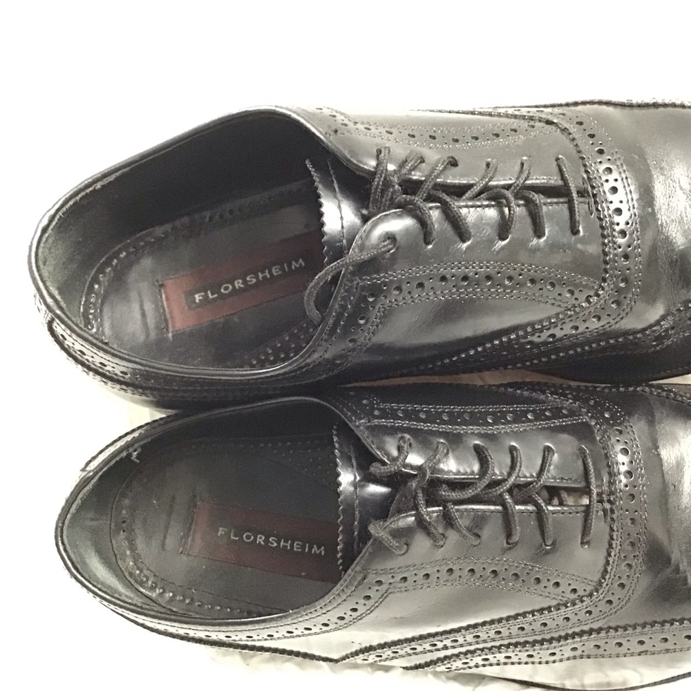 Florsheim Lexington Wingtip Lace-up Oxfords Dress Shoes - Picture 7 of 10
